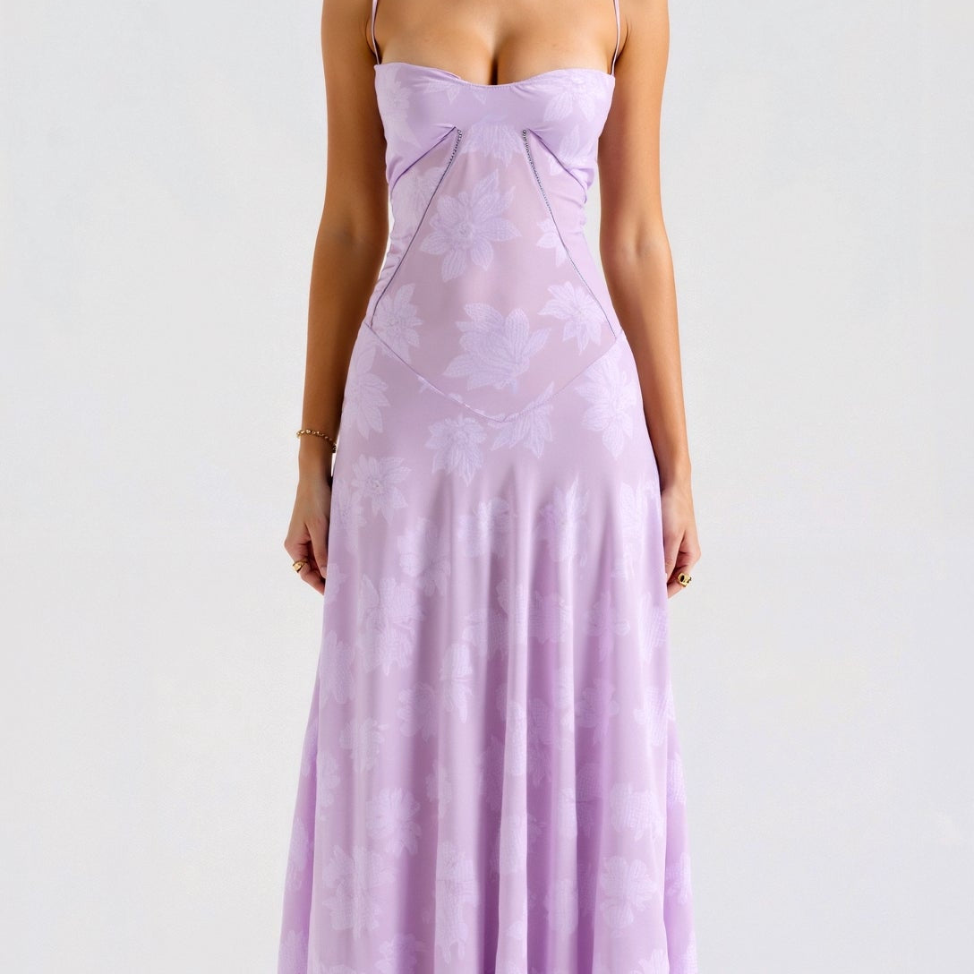 Dresslys | Elegant Slip Maxi Dress for Wedding Guests