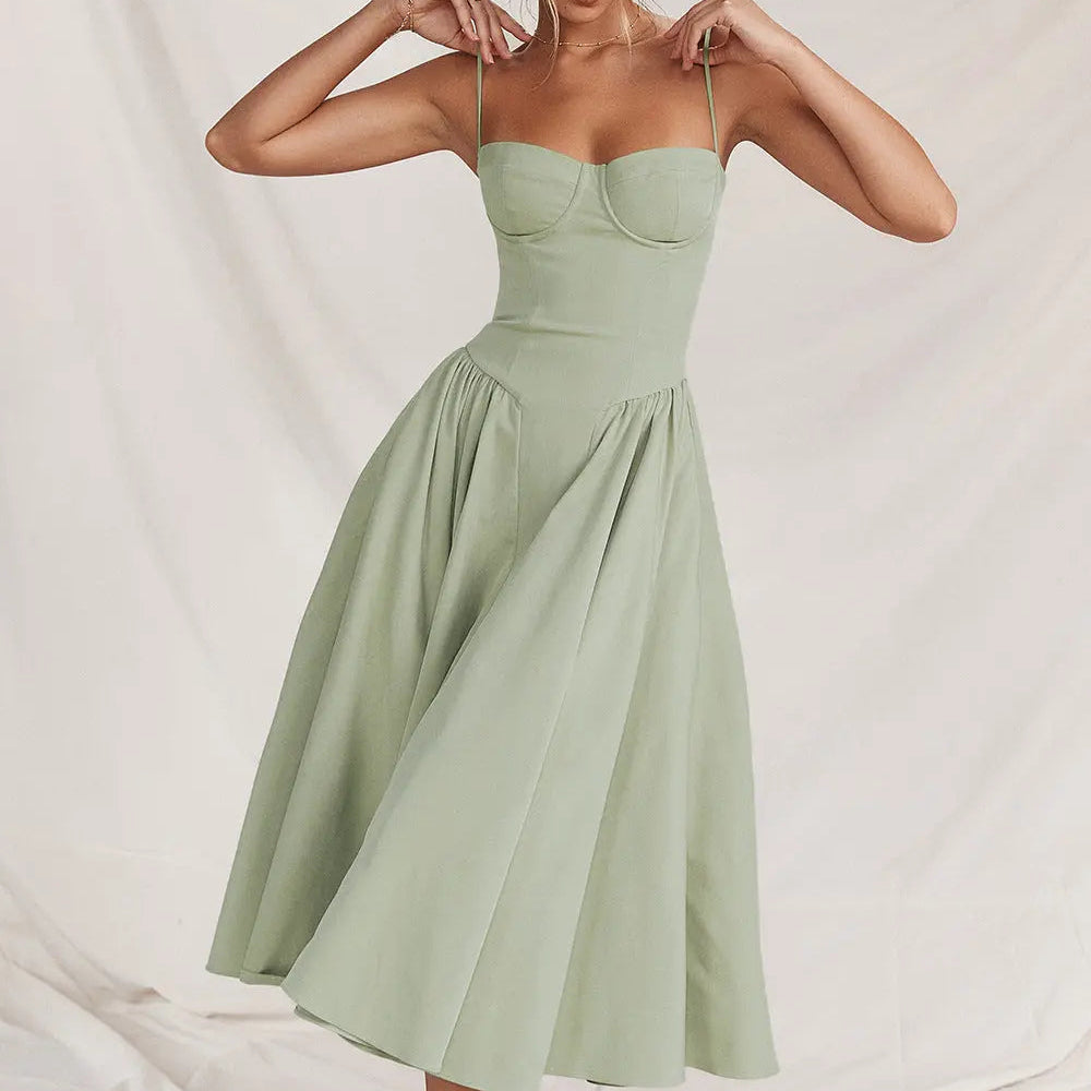 Dresslys | Women's Corset Detail Maxi Dress