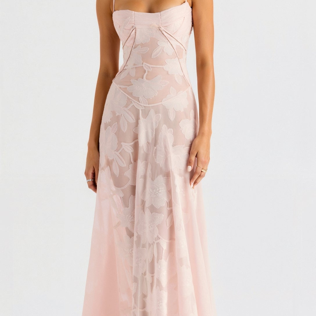 Dresslys | Elegant Slip Maxi Dress for Wedding Guests