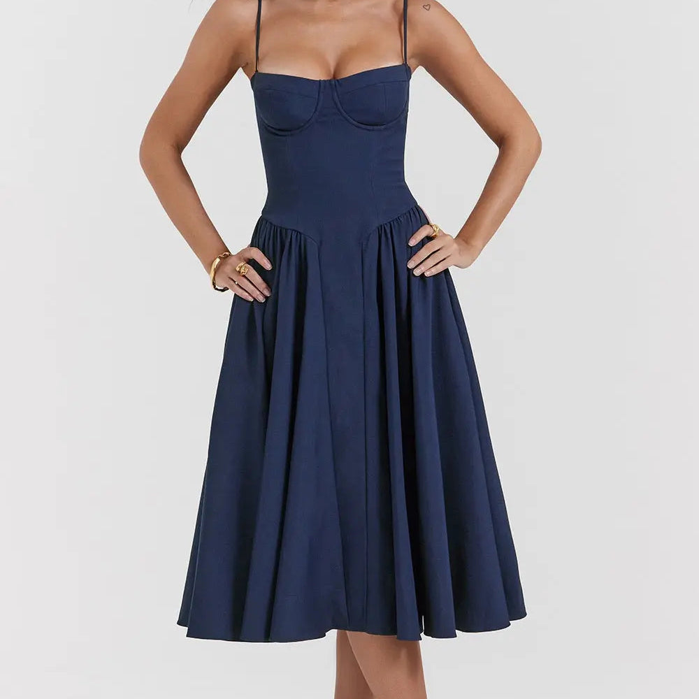 Dresslys | Women's Corset Detail Maxi Dress
