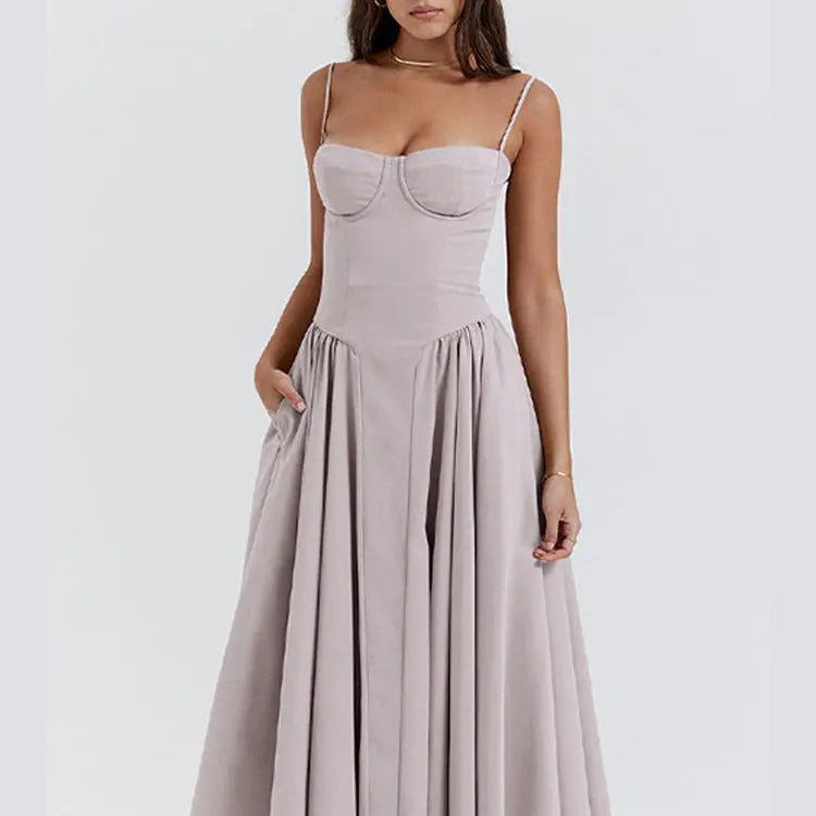 Dresslys | Women's Corset Detail Maxi Dress