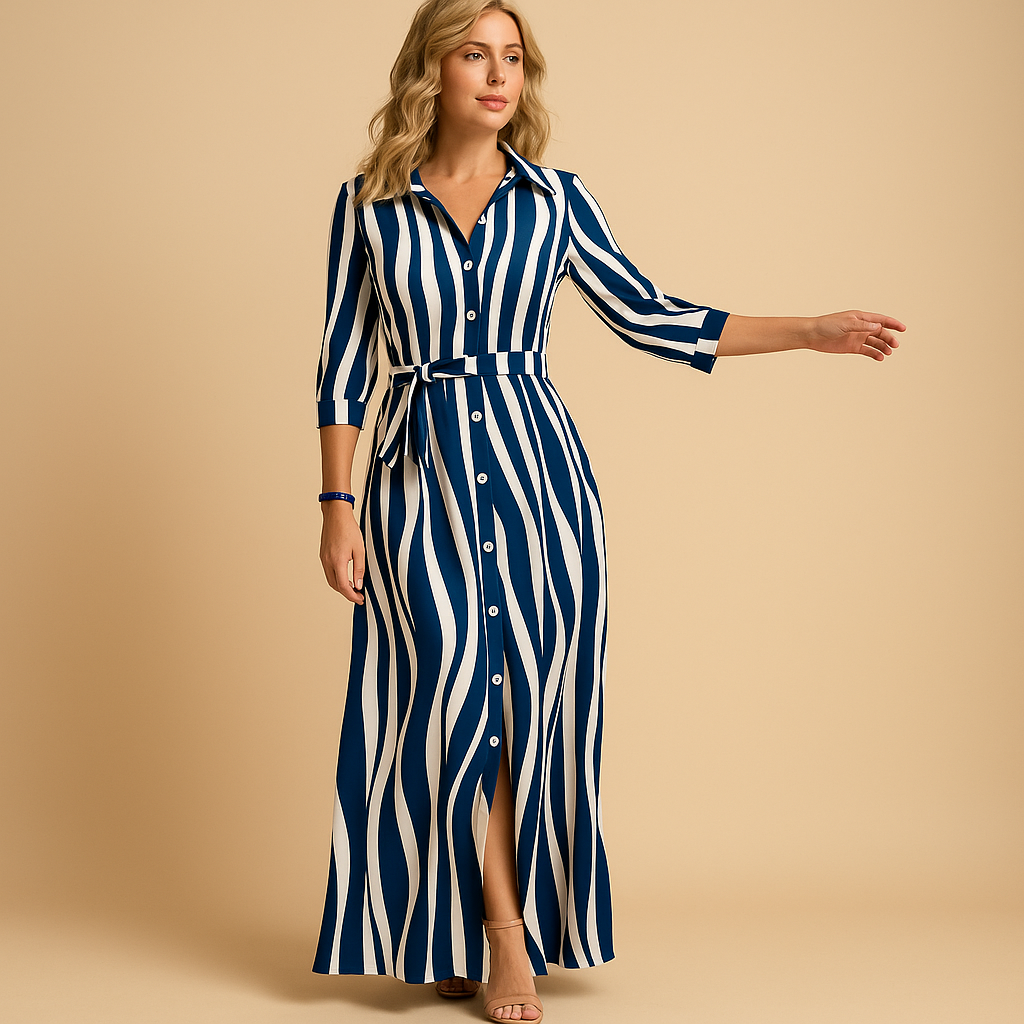 Dresslys | Women's Relaxed Fit Short Sleeve Maxi Dress
