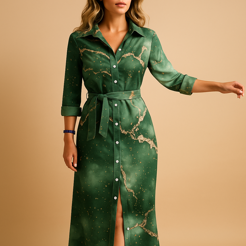 Dresslys | Women's Relaxed Fit Short Sleeve Maxi Dress